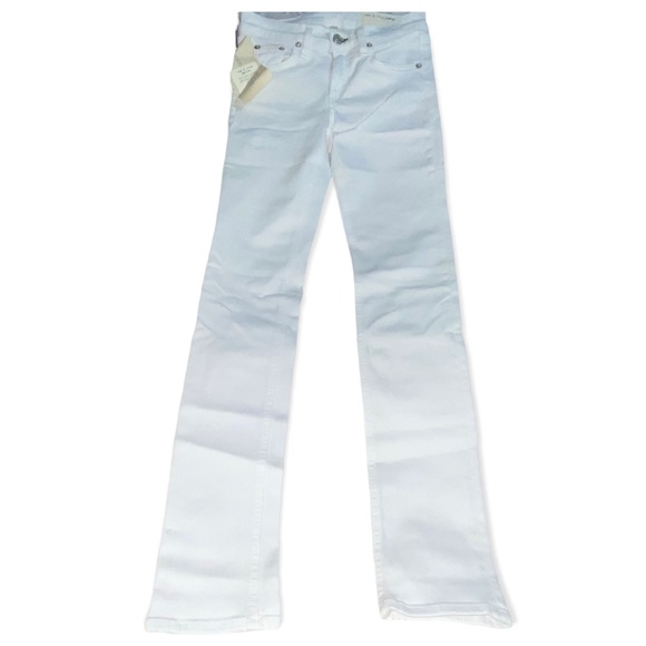 NEW! Rag & Bone Skinny White Jeans - size 25 -$199+ retail NWT! - Picture 6 of 10
